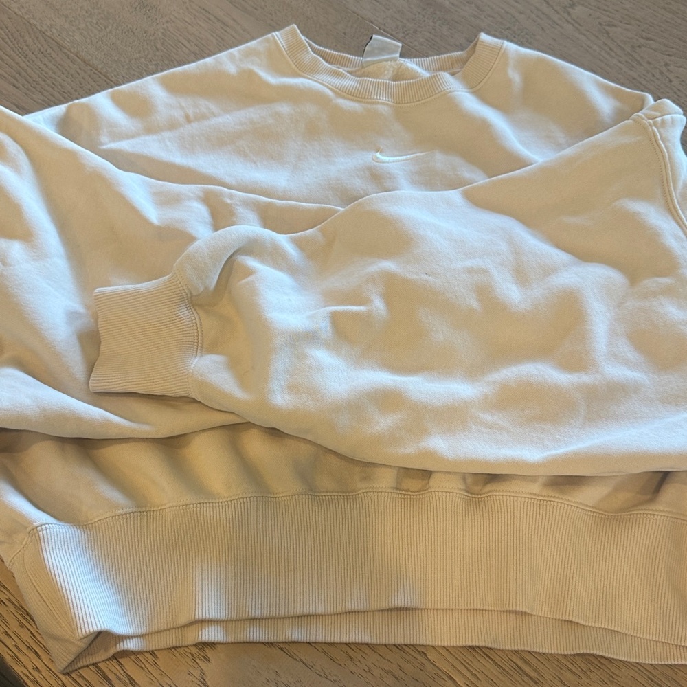 Nike Cream Women's Phoenix sweatshirt - Picture 4 of 5